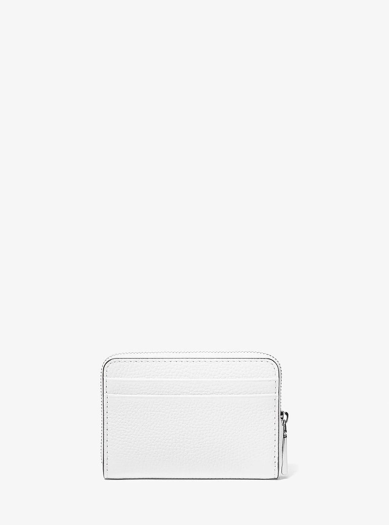 Brieftasche Jet Set Small aus gekrispeltem Leder in OPTIC WHITE | Michael Kors