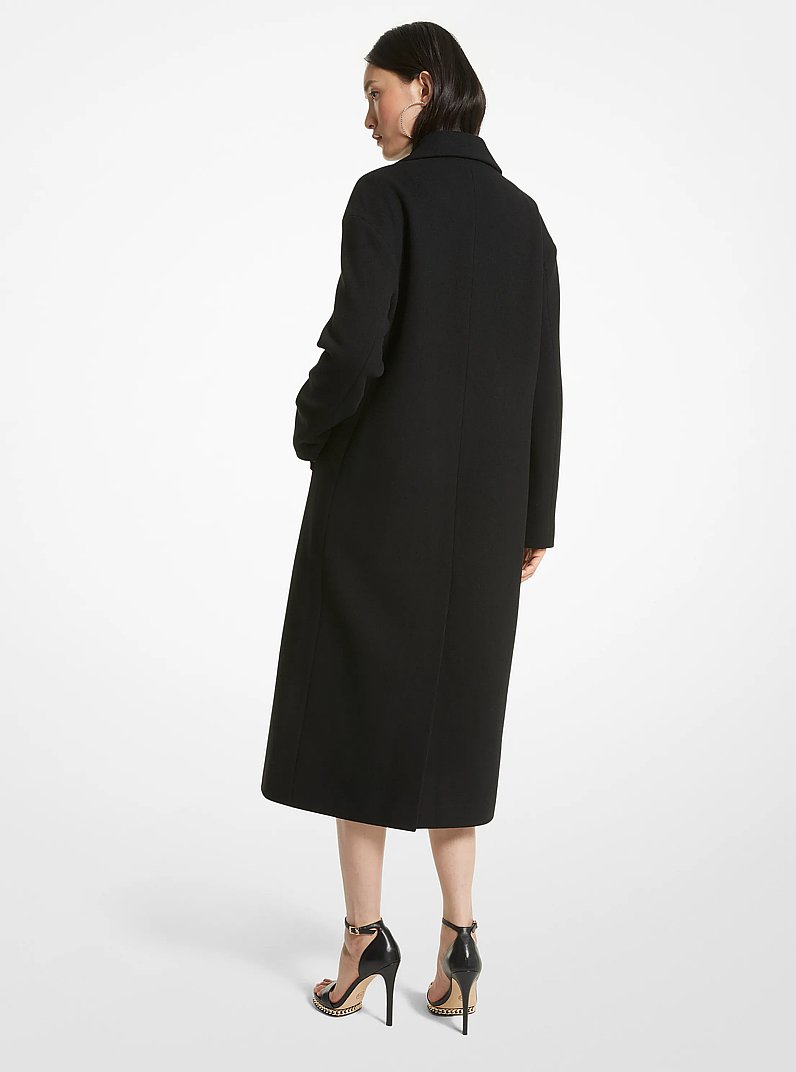 Wool Blend Coat in BLACK - Sale | Michael Kors Canada [CA]