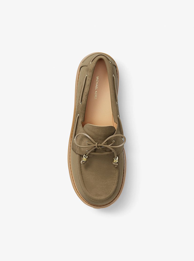 Kenny Suede Loafer in HUSK | Michael Kors