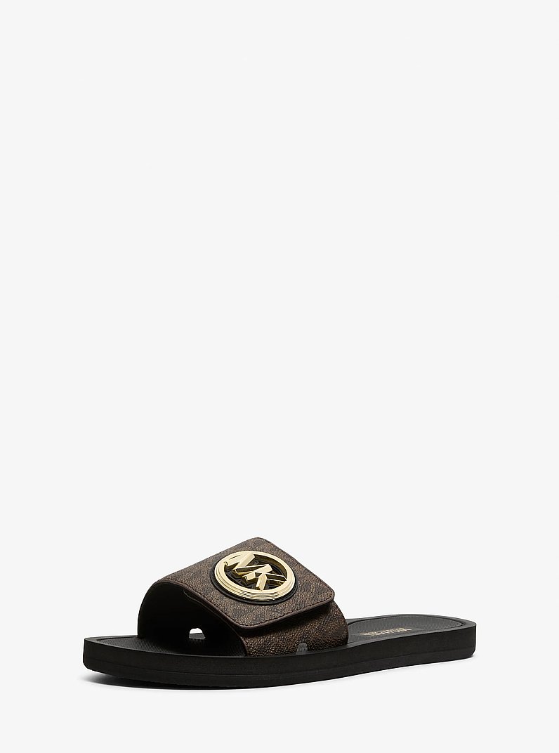 Signature Logo Slide Sandal