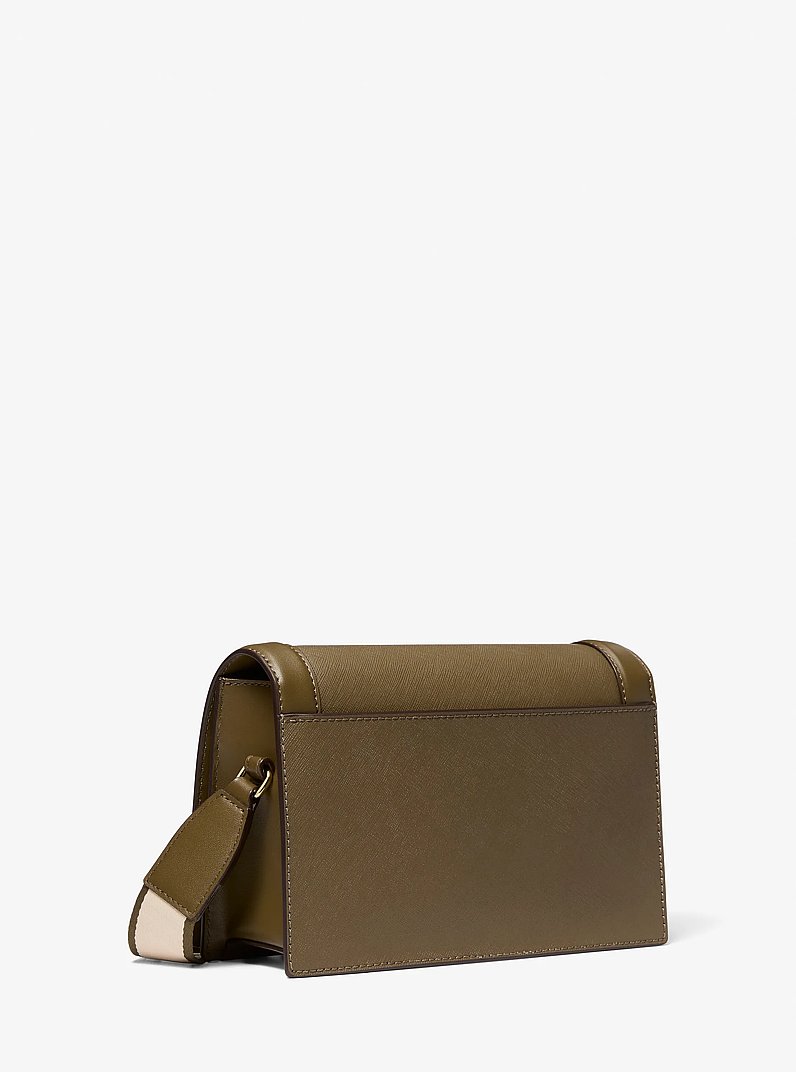 Jet Set Large Saffiano Leather Crossbody Bag
