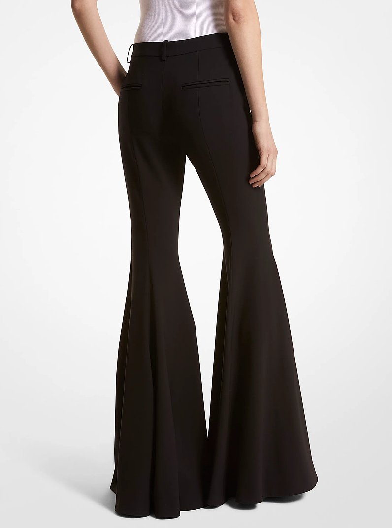 Joplin Wool Bell-Bottom Trousers