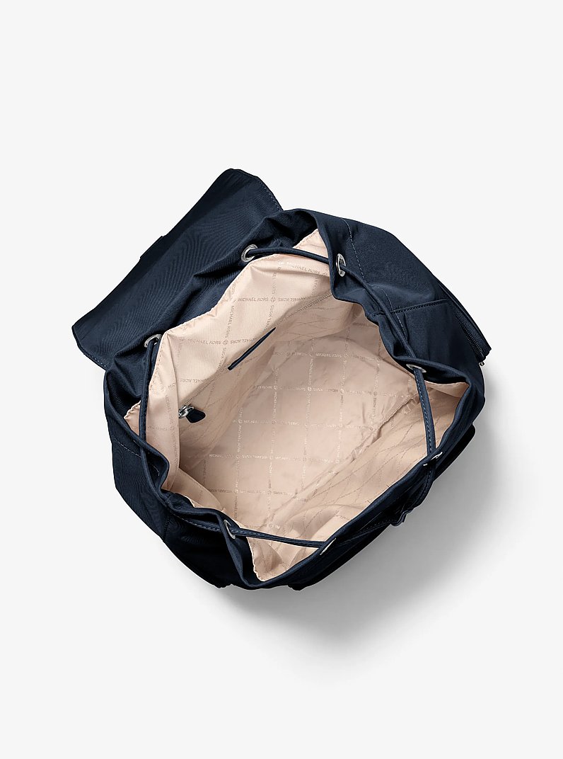 Khai Large Nylon Cargo Backpack in NAVY | Michael Kors
