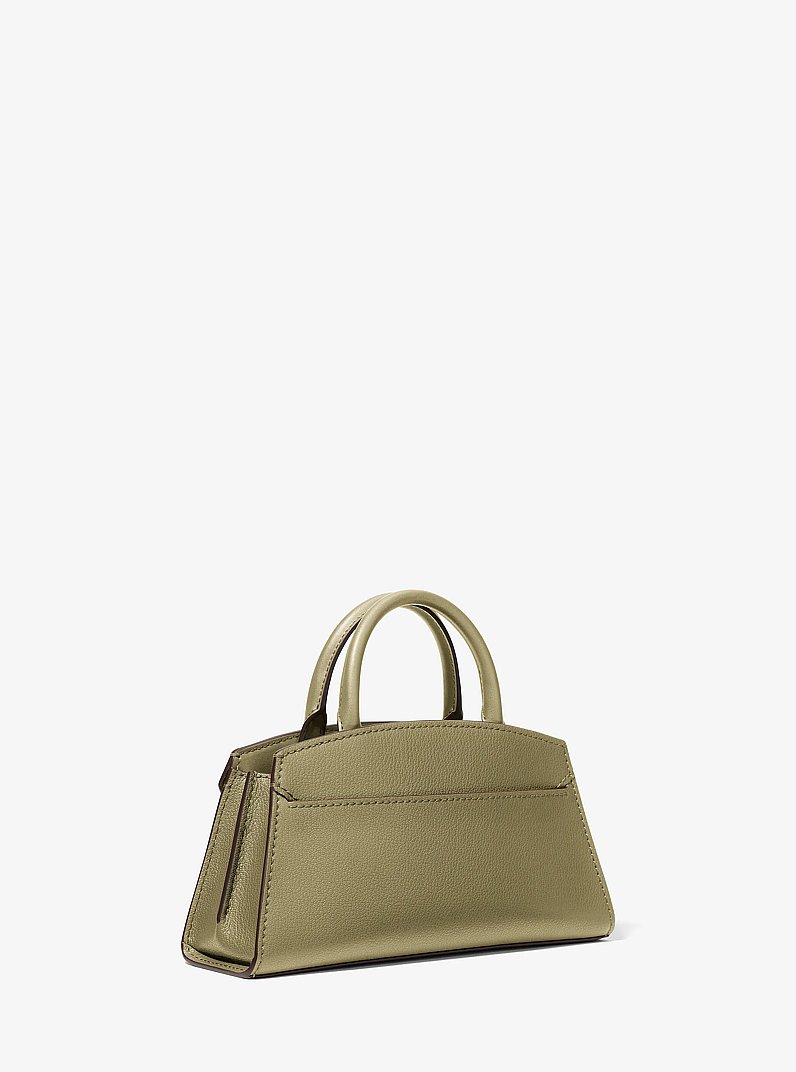 Greta Small Leather Convertible Crossbody Bag in OREGANO | Michael Kors