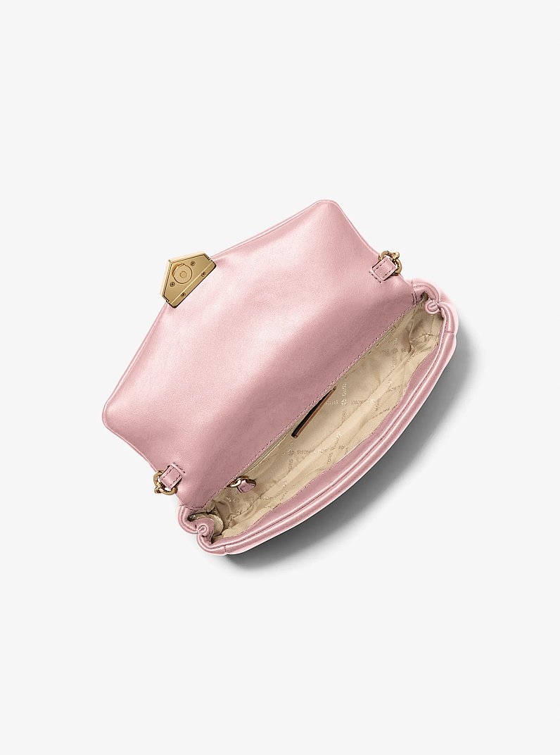 Soho Small Convertible Shoulder Bag in POWDER BLUSH | Michael Kors