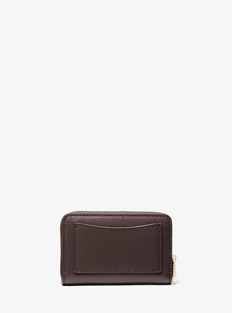 Jet Set Small Leather Wallet in CHOCOLATE | Michael Kors
