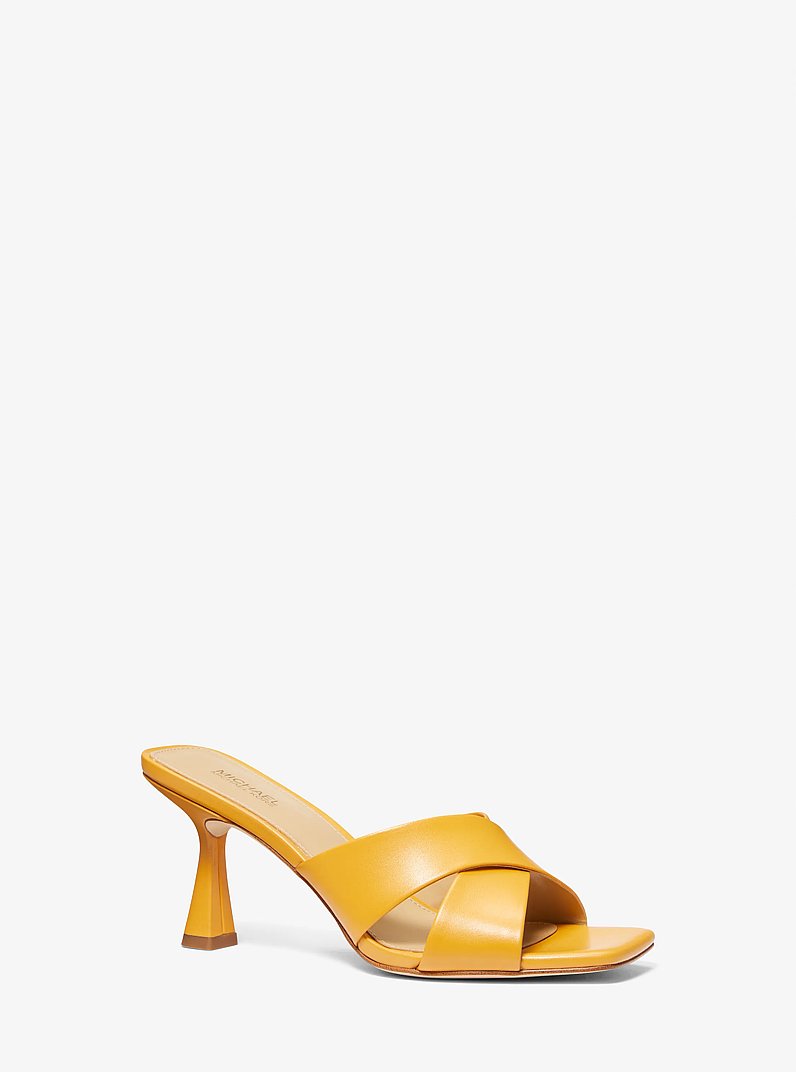 Clara Leather Mule
