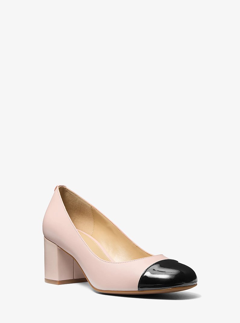 Perla Flex Leather Pump in SOFT PINK | Michael Kors