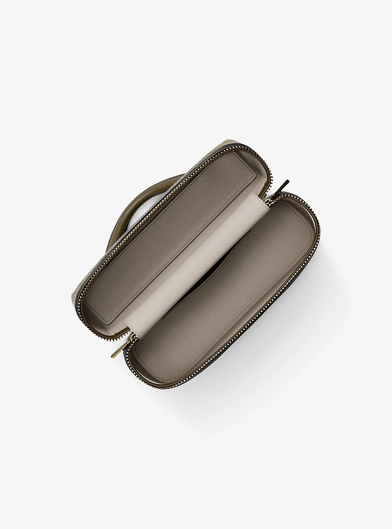 Wandelbare Umh&auml;ngetasche Jana Extra-Small aus Leder in LODEN | Michael Kors