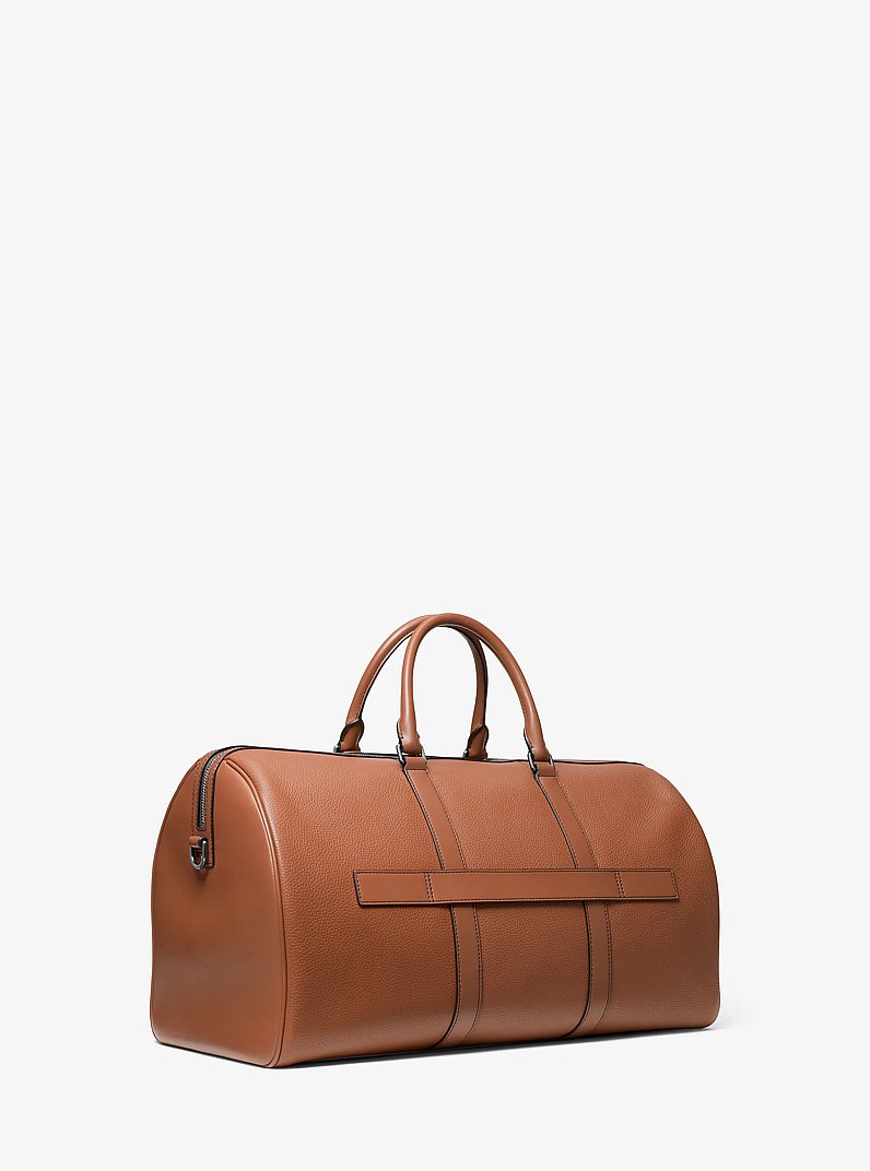 Sac de voyage Cooper en cuir grain&eacute; in LUGGAGE | Michael Kors
