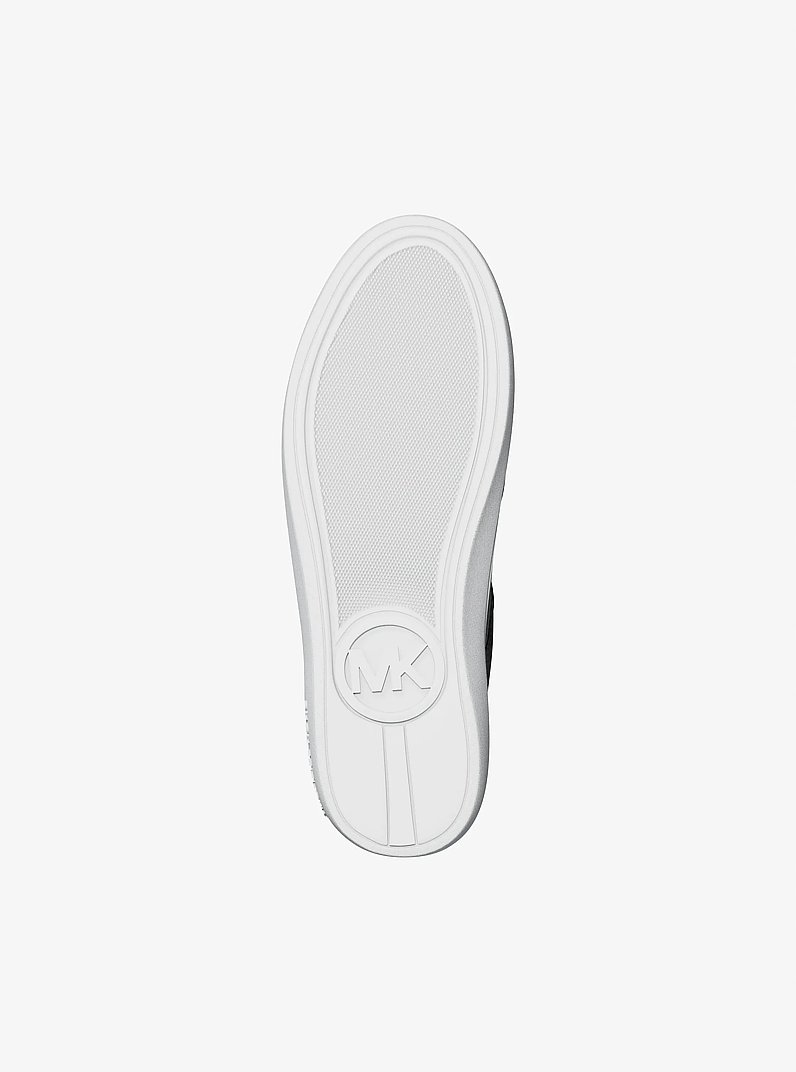 Basket Starr en m&eacute;lange de mati&egrave;res in NOIR | Michael Kors