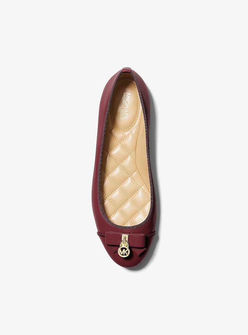 Honey Ballet Flat in OXBLOOD | Michael Kors