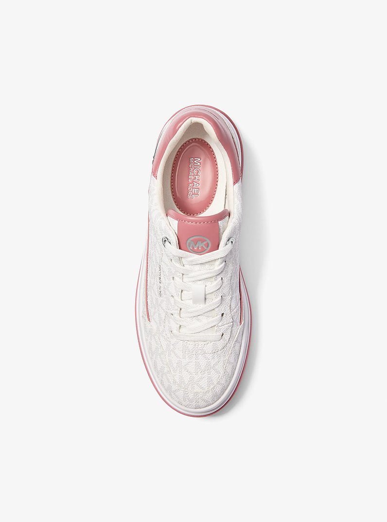 Hayes Signature Logo Platform Sneaker in ROSE | Michael Kors