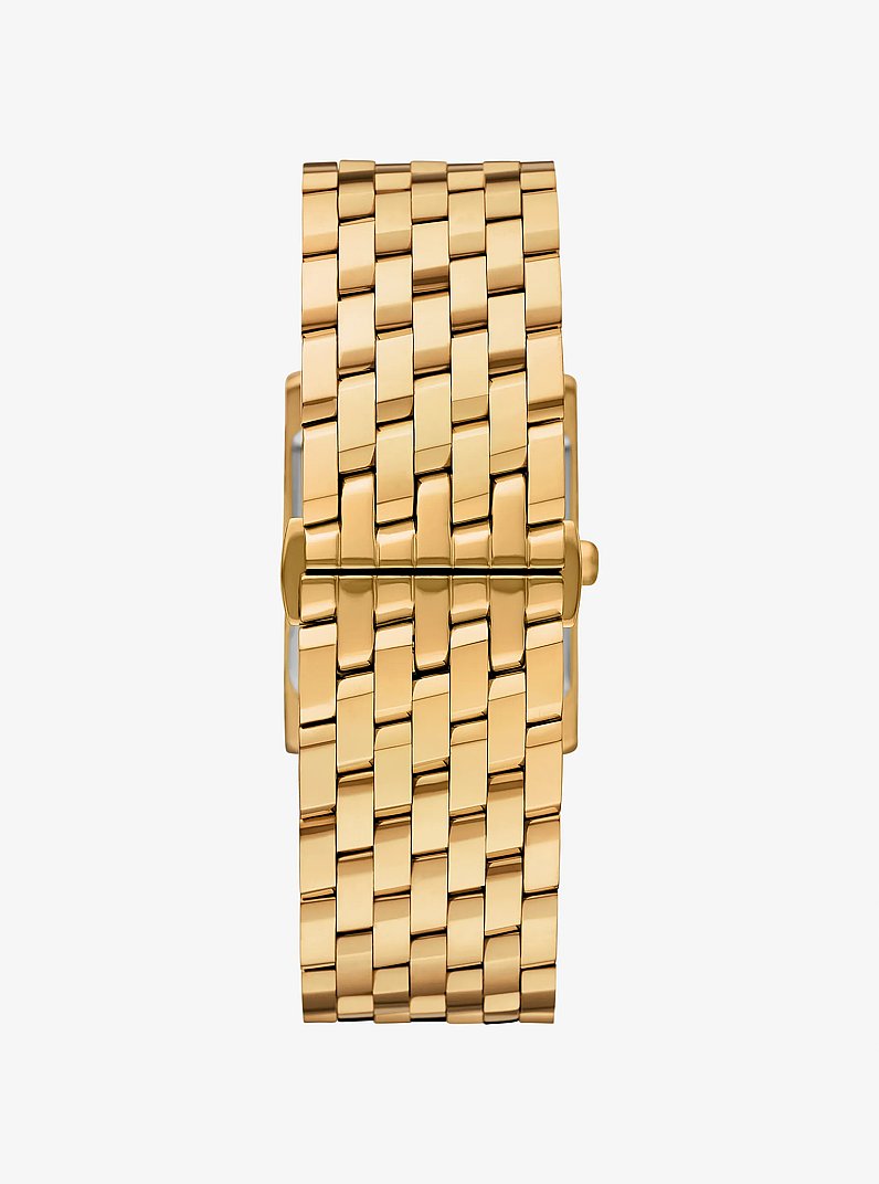 Petite Georgie Gold-Tone Watch in GOLD | Michael Kors