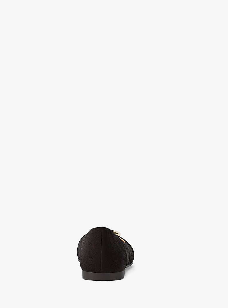 Milan Suede Ballet Flat in CHOCOLATE | Michael Kors