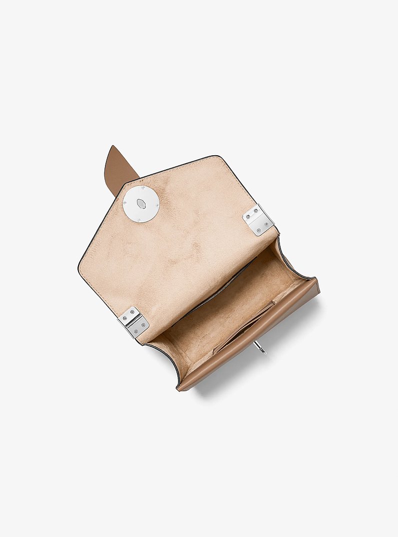 Greenwich Small Saffiano Leather Crossbody Bag