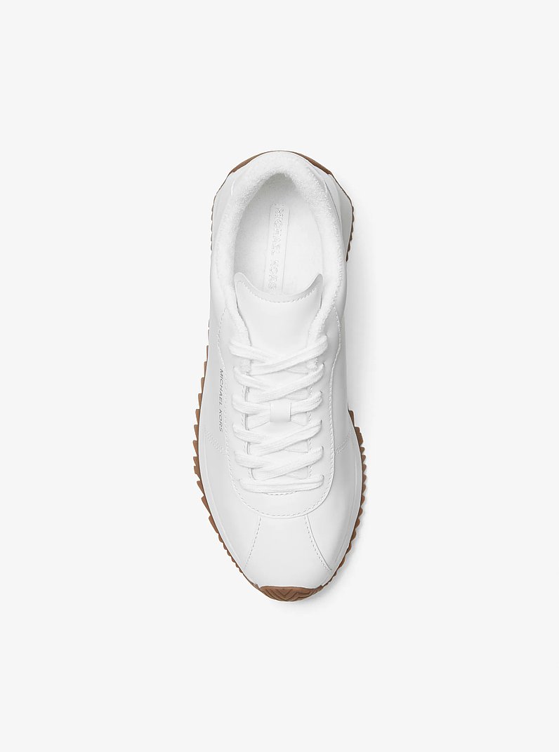 Sneaker Rhodes aus Leder in OPTIC WHITE | Michael Kors