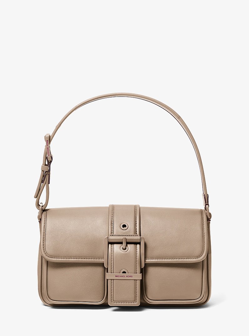 Colby Medium Leather Shoulder Bag in BIRCH - Sale | Michael Kors [US]