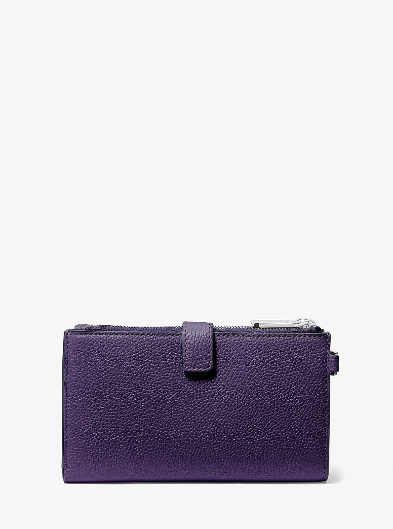 Adele Leather Smartphone Wallet in IRIS | Michael Kors
