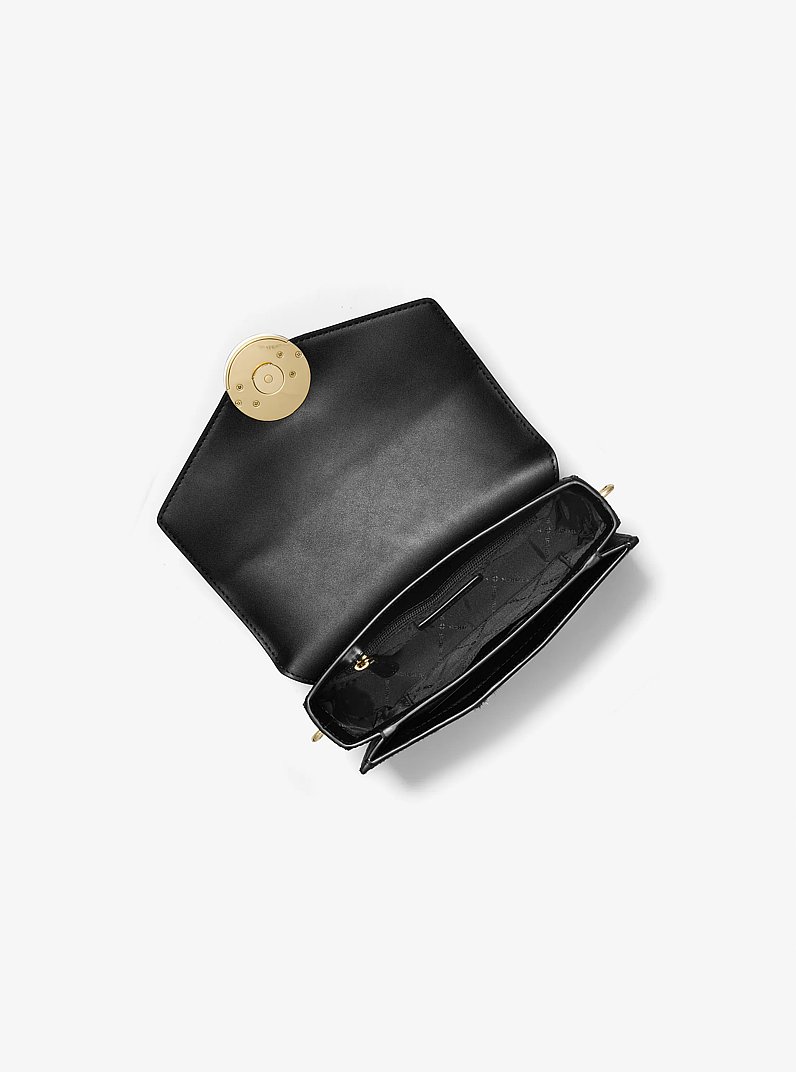 Carmen Medium Printed Calf Hair Convertible Shoulder Bag