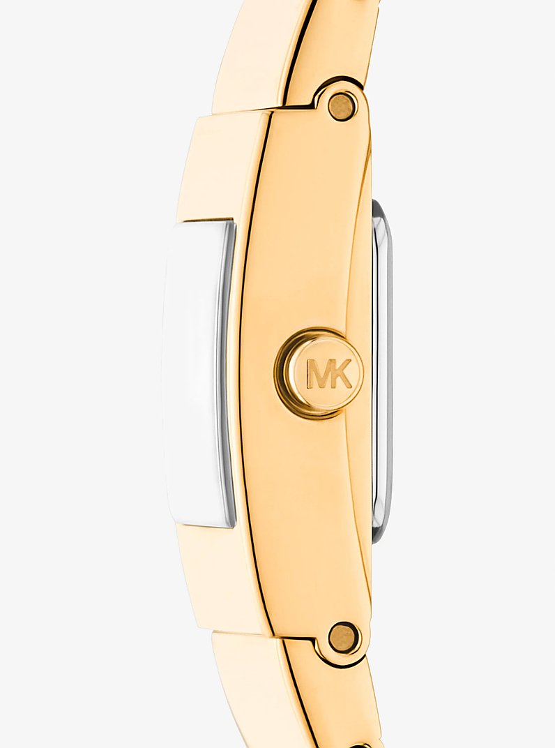 Mini Darrington Gold-Tone Watch in GOLD | Michael Kors