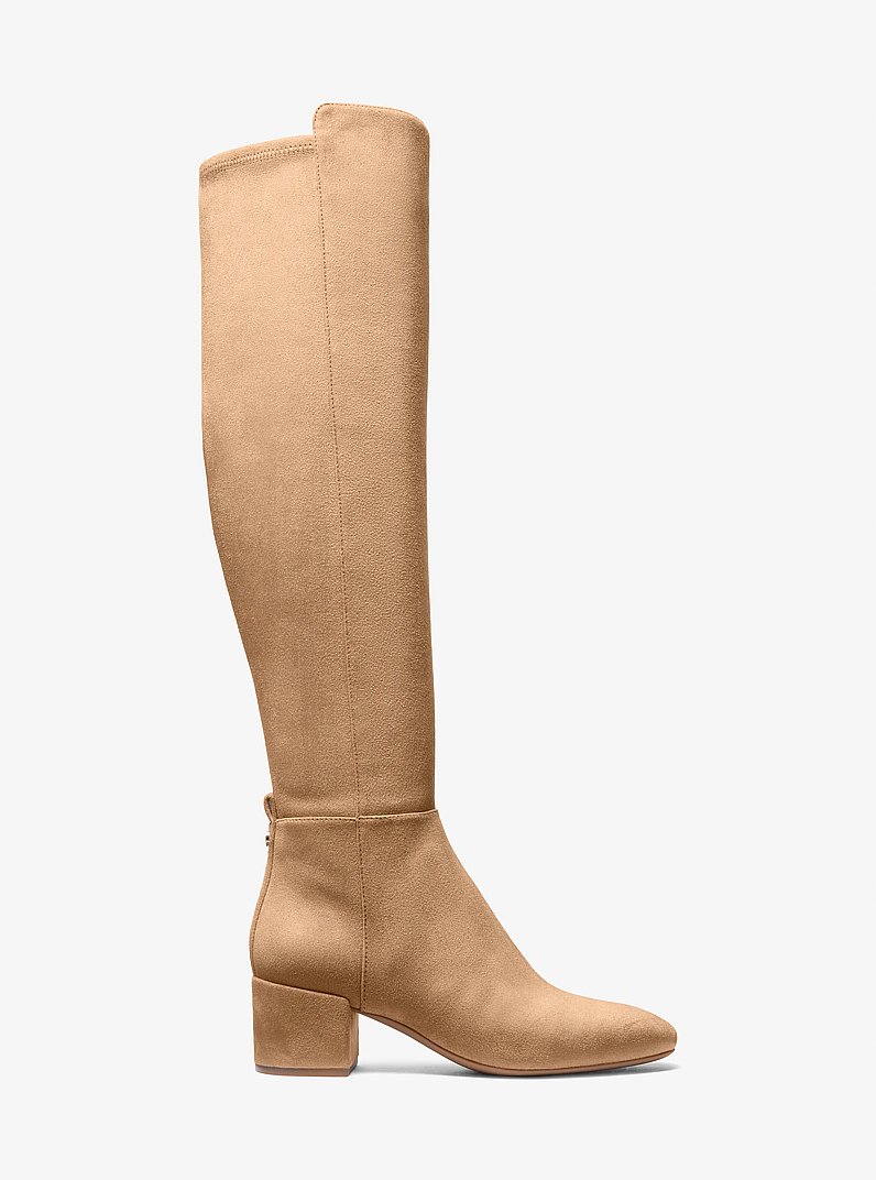 Braden Knee-High Riding Boot in CAMEL | Michael Kors
