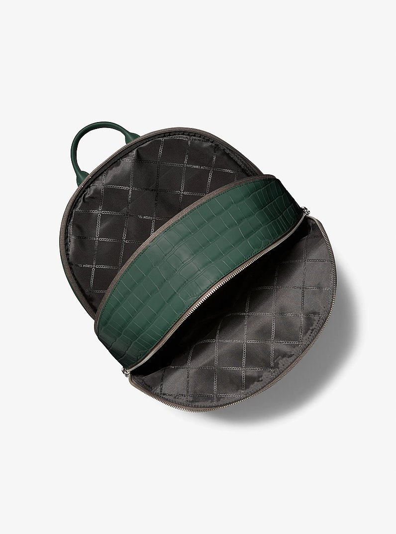 Sac &agrave; dos Hudson en cuir effet crocodile en relief pour le bureau in [3228] | Michael Kors