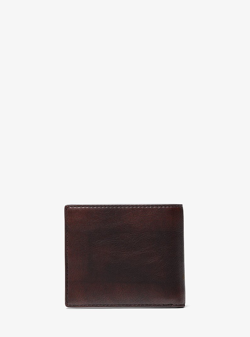 Billetera Cooper pulida in CHOCOLATE | Michael Kors