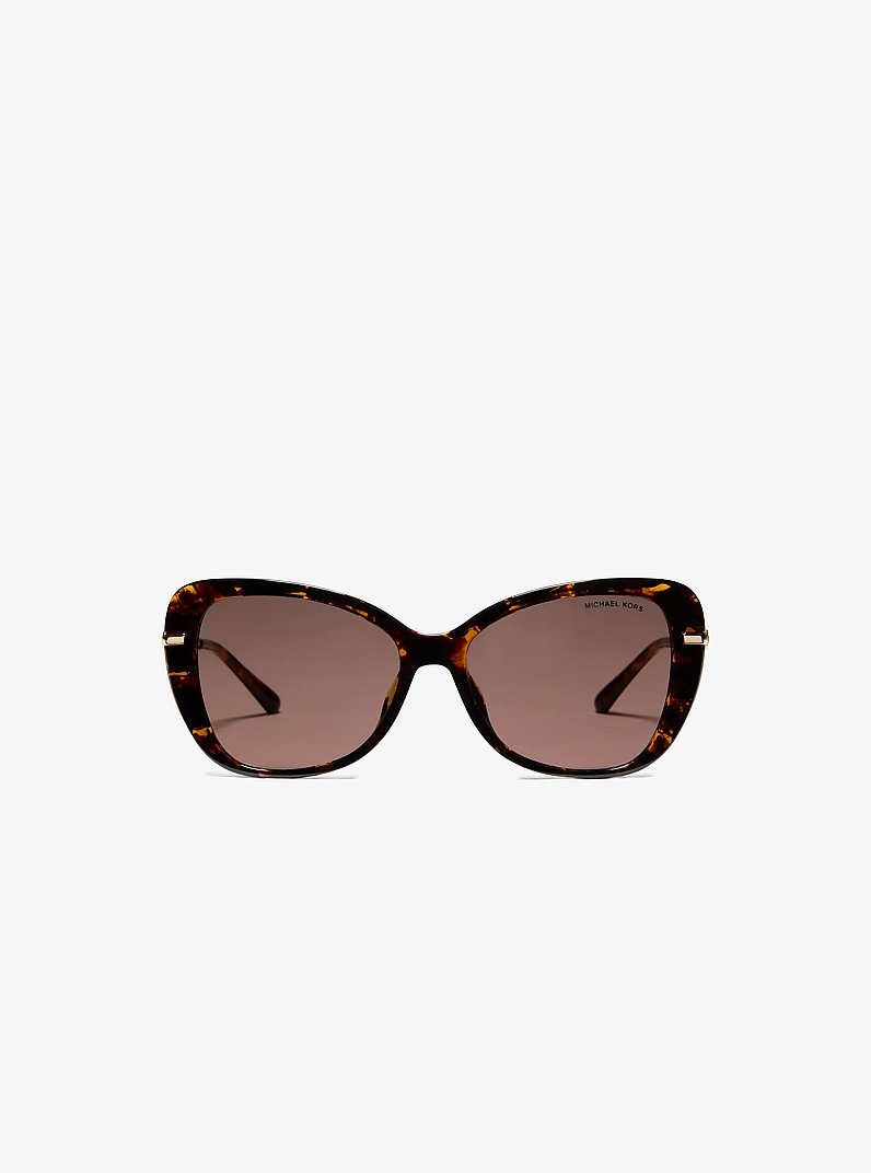 Tianjin Sunglasses in DARK TORTOISE | Michael Kors