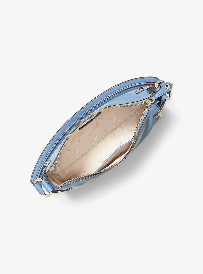 Astor Large Studded Leather Shoulder Bag in FRENCH BLUE | Michael Kors