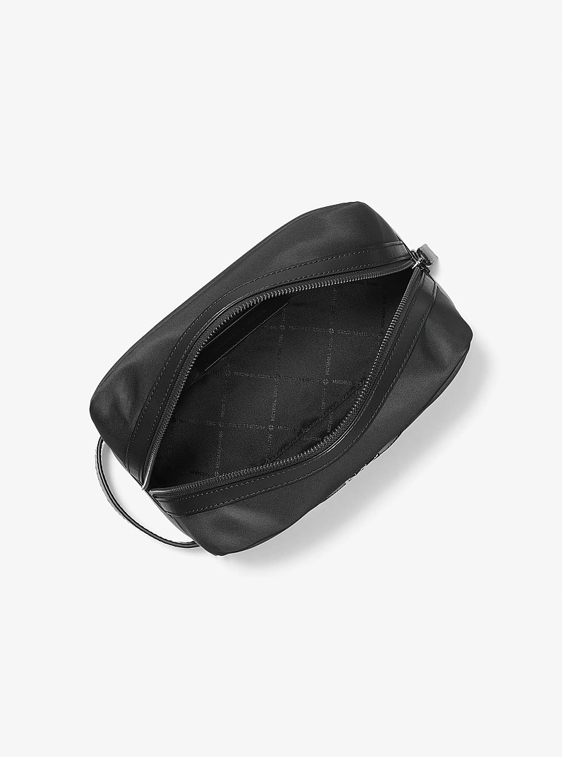 Lautner Nylon Travel Pouch in BLACK | Michael Kors