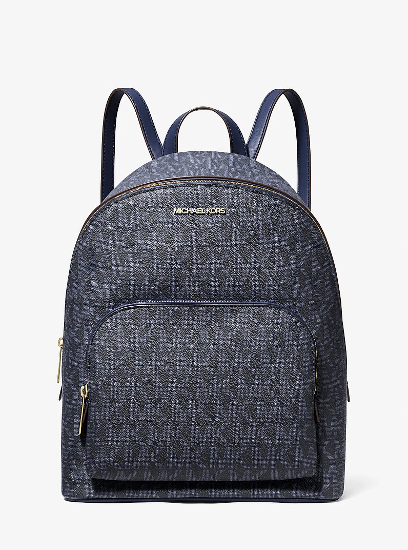 Rucksack Connie Medium mit Signature-Logomuster in ADMIRAL | Michael Kors