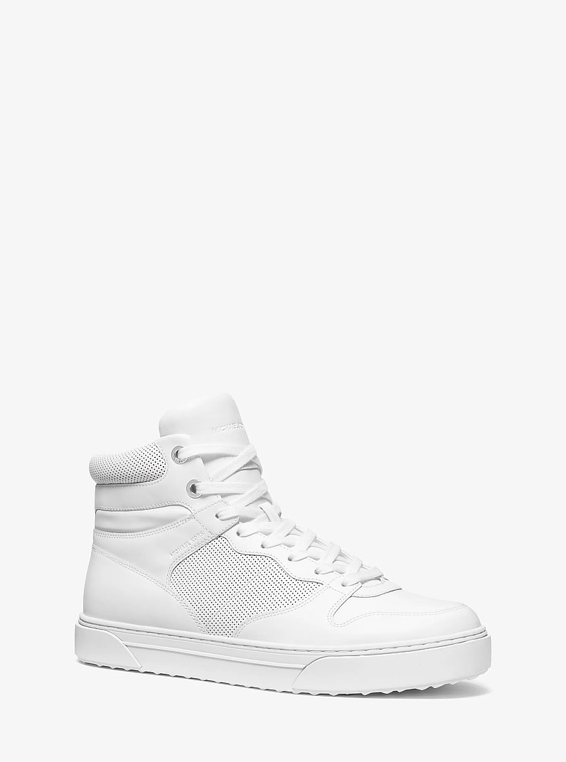 Barett Leather High-Top Sneaker
