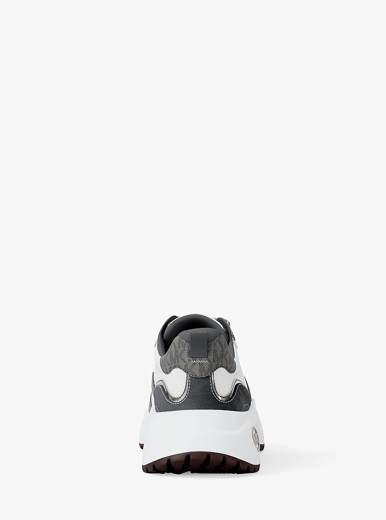 Espadrille Levie en mat&eacute;riaux multiples in GRIS CHIN&Eacute; | Michael Kors