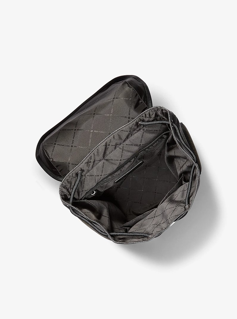 Hudson Signature Logo Backpack in OLIVE | Michael Kors