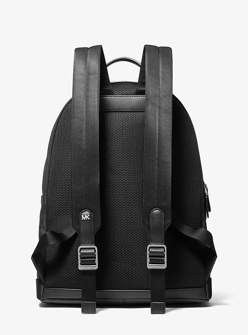 Hudson Logo Backpack in BLACK | Michael Kors