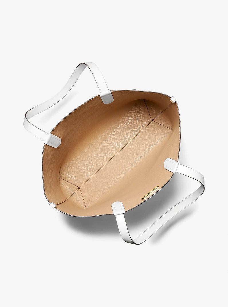 Eliza Extra-Large Pebbled Leather Reversible Tote Bag