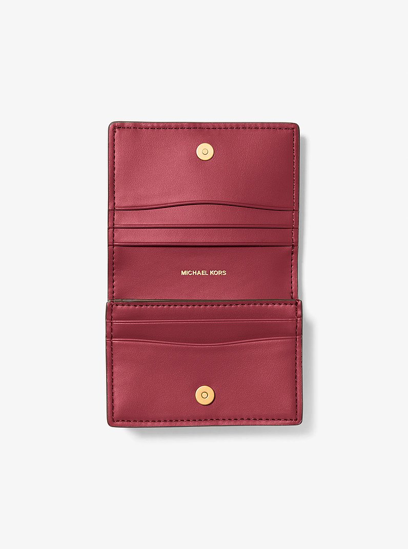 Billetera Bryant peque&ntilde;a en piel in ROJO INTENSO | Michael Kors