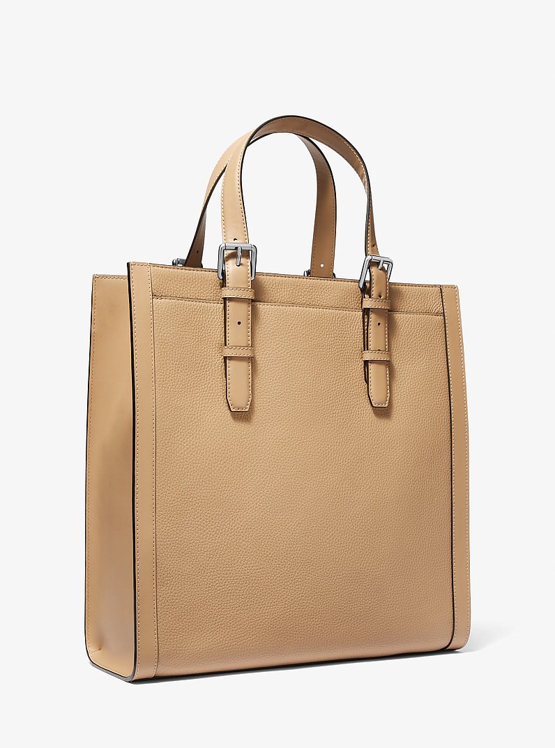 Hudson Pebbled Leather Tote Bag