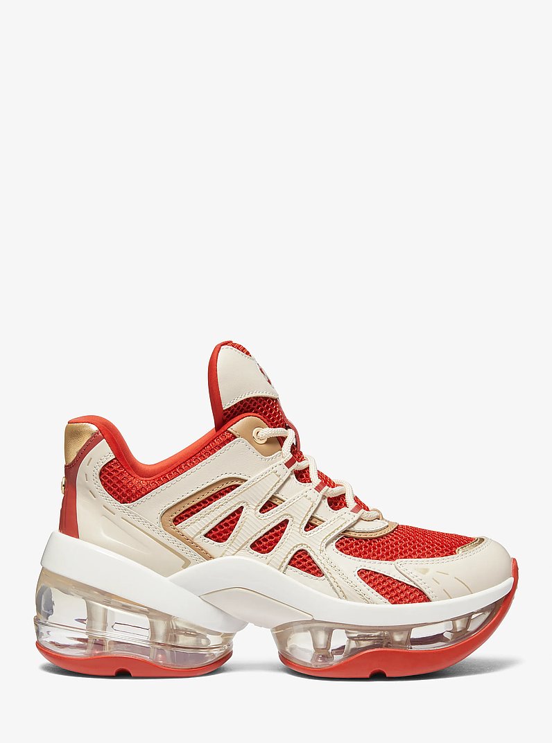 Olympia Sport Extreme Leather and Mesh Trainer