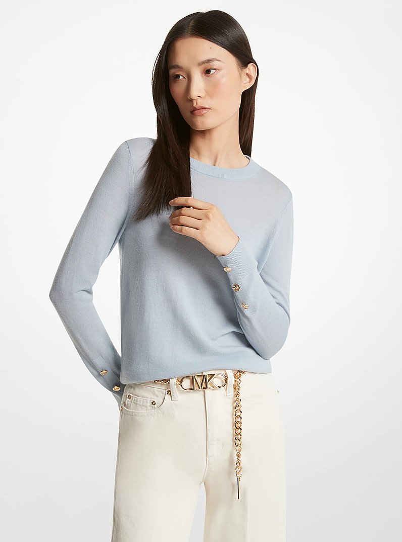 Merino Wool Blend Sweater