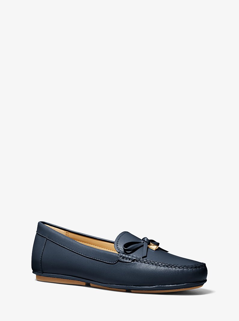 Loafer Juliette aus Leder in NAVYBLAU | Michael Kors