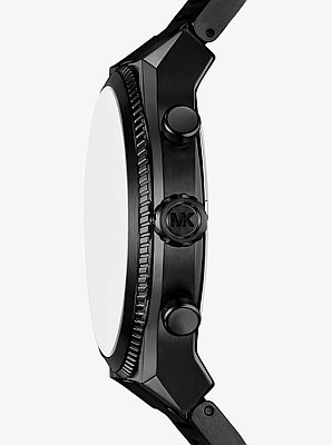 Oversized Panorama Black-Tone Watch