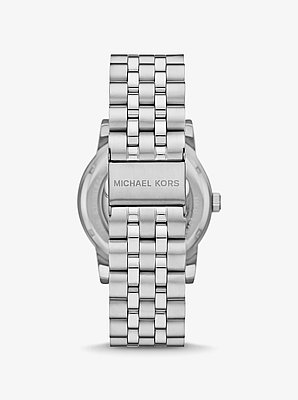 Oversized Hutton Silver-Tone Watch