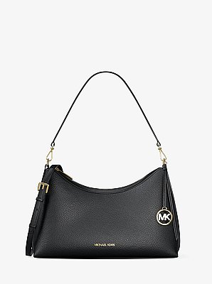 Sammy Medium Pebbled Leather Convertible Shoulder Bag