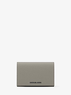 Hudson Pebbled Leather Card Case