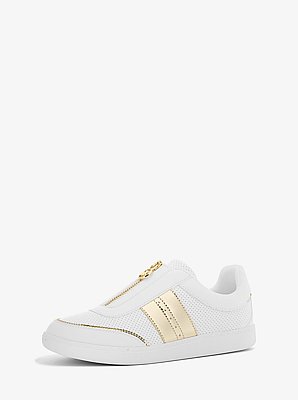 Jovie Mesh Zip-Front Sneaker