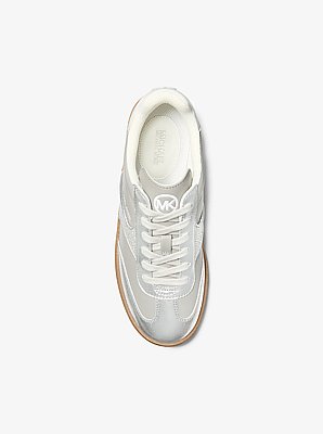 Benny Embellished Metallic Sneaker