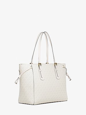 Bolso tote Voyager grande con cremallera superior y logotipo exclusivo