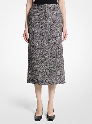 Tweed Trouser Skirt